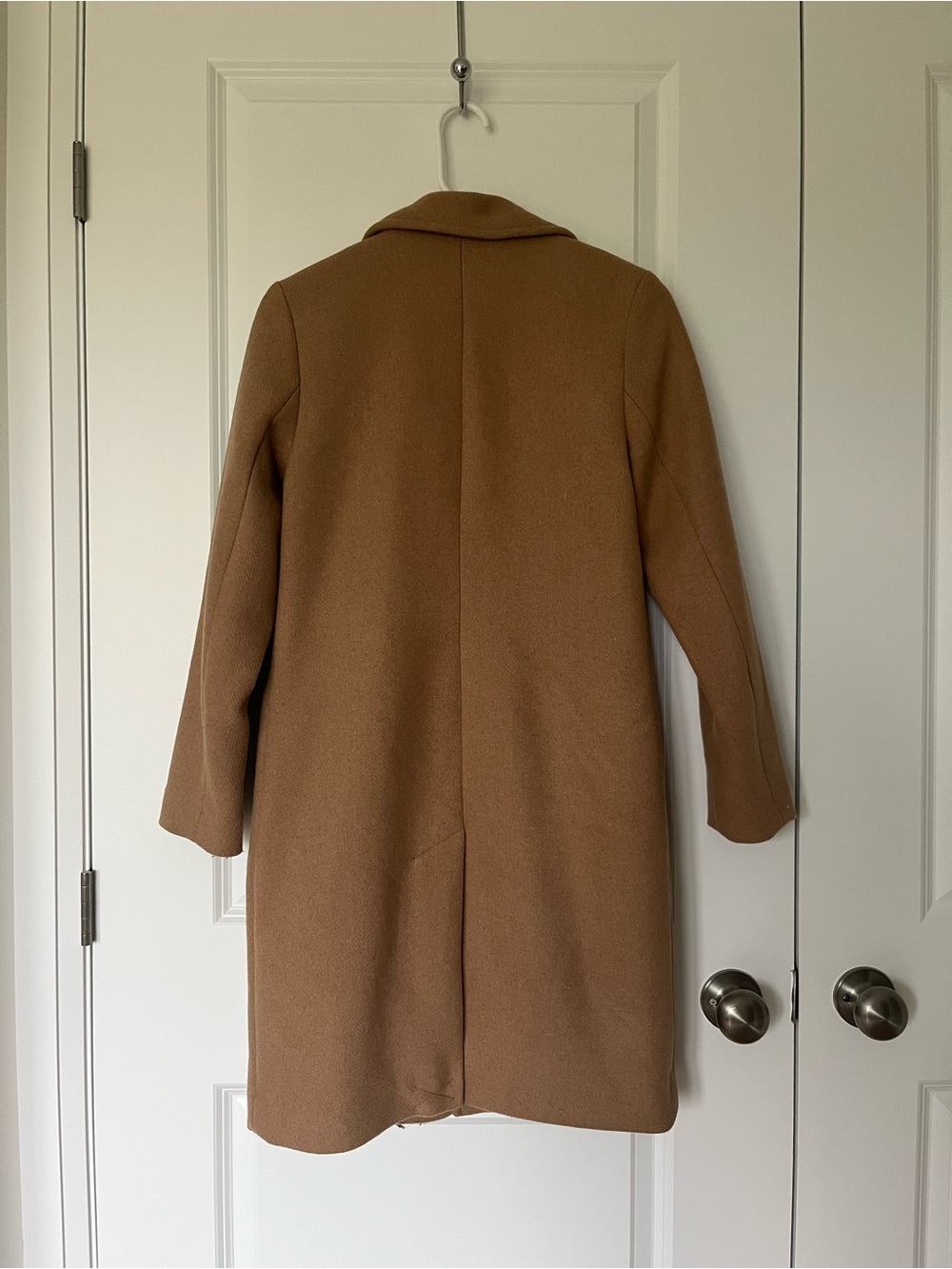 Abercrombie & Fitch Camel Trench Coat - Picture 3 of 3
